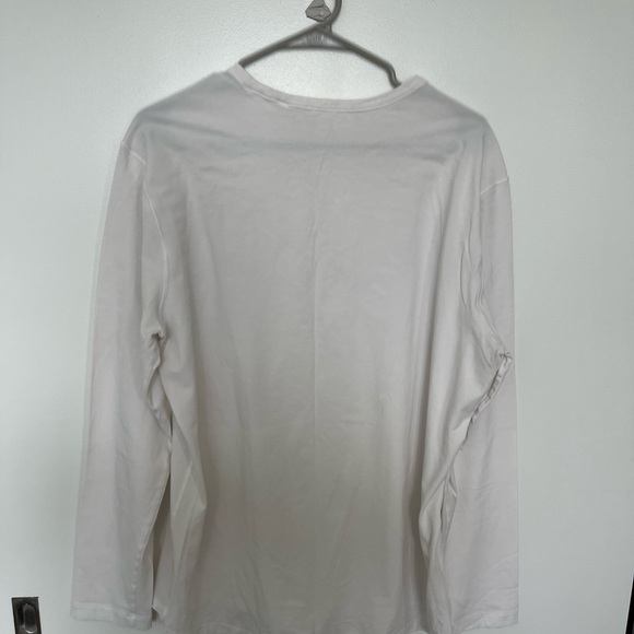 Lululemon Classic White Long Sleeve Shirt - Picture 3 of 6